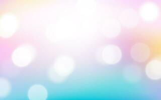 Colorful rainbow bokeh soft light abstract backgrounds, Vector eps 10 illustration bokeh particles, Backgrounds decoration