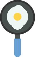 Frying Pan Cooking vector