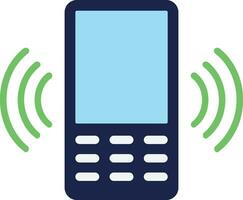 Cellphone Ringing Alert vector