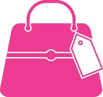 shopping bag - Vector icon