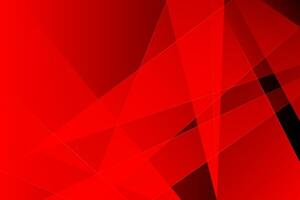 abstract red background with texture pattern, layered geometric triangle shapes in dark and light red colors vector