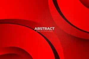 Abstract modern red background gradient color vector