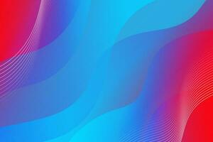 abstract red blue background with copy space for text vector