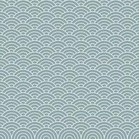 Grey Japanese wave pattern background. Japanese seamless pattern vector.  Waves background illustration. for clothing, wrapping paper, backdrop, background, gift card. vector