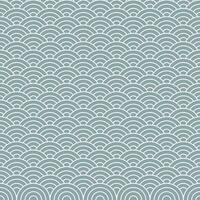 Grey Japanese wave pattern background. Japanese seamless pattern vector.  Waves background illustration. for clothing, wrapping paper, backdrop, background, gift card. vector