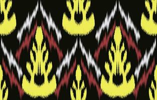 Ethnic abstract ikat art. Aztec ornament print. geometric ethnic pattern seamless  color oriental.  Design for background ,curtain, carpet, wallpaper, clothing, wrapping, Batik, vector illustration.