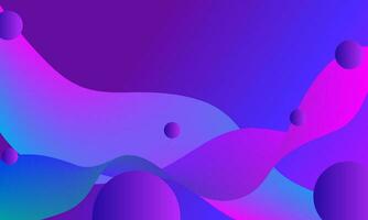 abstract blend fluid background with bubbles vector