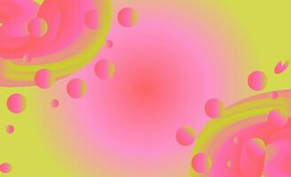 blend bubbles abstract colorful background design vector