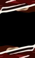 Aesthetic dark abstract background with copy space area. Suitable for poster and banner vector