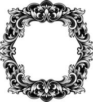 Frame ornament vintage classic element decoration vector