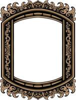 Frame ornament vintage classic element decoration vector