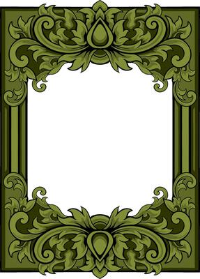Frame ornament vintage classic element decoration