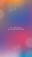 Colorful Abstract Background with Blurred Image is a vibrant and visually appealing design asset  for use in advertisements, websites, or social media posts to add a modern touch to the visuals. vector