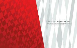 red and white modern abstract background design vector