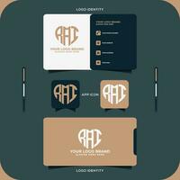 AAI business card letter logo. AAI creative monogram initials letter logo concept. AAI Unique modern flat abstract vector letter logo design.