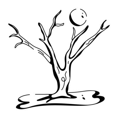 Trendy Naked Tree