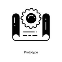 Prototype doodle Icon Design illustration. Startup Symbol on White background EPS 10 File vector