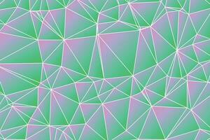 Abstract polygon artistic geometric with white line background. Colorful low poly texture. vector