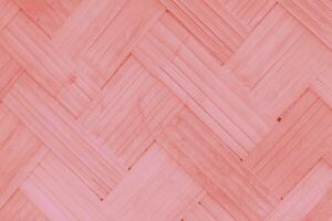 bambú tejido textura antecedentes rosado Clásico filtrar efecto. de cerca bambú tejido textura antecedentes foto