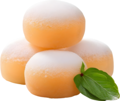 imagen de delicioso mochi ai-generado. png