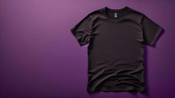 New t-shirt mockup design new colorful Generate Ai photo