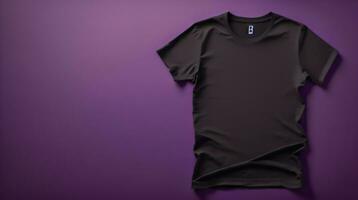 New t-shirt mockup design new colorful Generate Ai photo