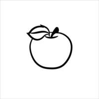 Apple icon vector