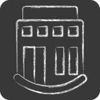 Icon Club. related to Icon Building symbol. chalk Style. simple design editable. simple illustration vector