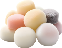 Image of Delicious-looking Mochi. AI-Generated. png