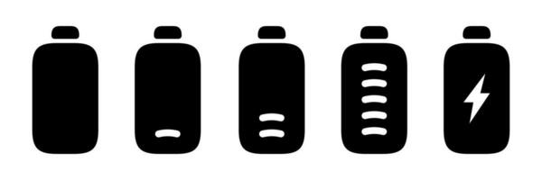 Battery icon, battery sign vector