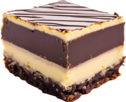 Bild von sieht köstlich aus Nanaimo Bar. KI-generiert. png