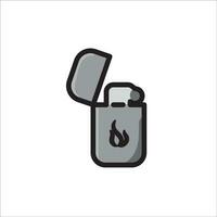 Lighter icon vector