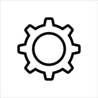 gear logo icon template, gear logo icon element, gear vector illustration