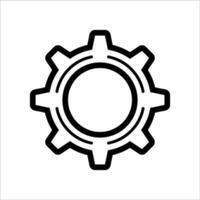 gear logo icon template, gear logo icon element, gear vector illustration