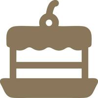 Logo Icon Cake Vector Happy Brithday Moment