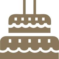 Logo Icon Cake Vector Happy Brithday Moment