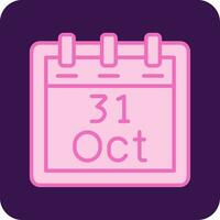 October 31 Vector Icon