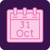 October 31 Vector Icon