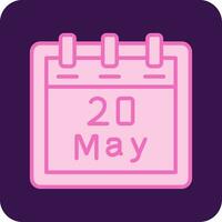 May 20 Vector Icon