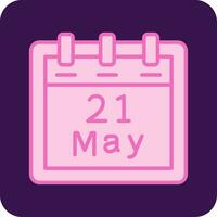 May 21 Vector Icon