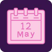 May 12 Vector Icon