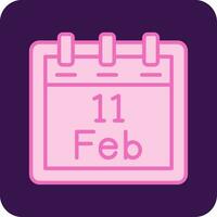 February 111 Vector Icon