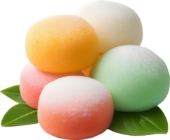 Image of Delicious-looking Mochi. AI-Generated. png