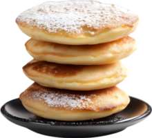 Image of Delicious-looking Poffertjes. AI-Generated. png