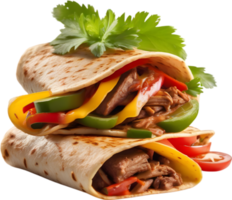 imagen de delicioso fajitas ai-generado. png