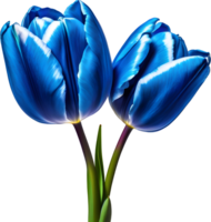 un pintura de vistoso tulipanes ai-generado. png