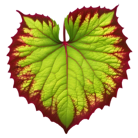 Beautiful leaf painting. AI-Generated. png