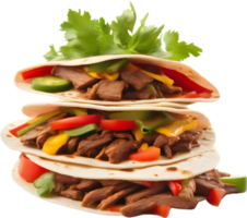 Image of Delicious-looking Fajitas. AI-Generated. png