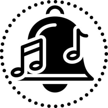 solid icon for tones vector