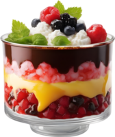 imagem do aparência deliciosa bingsu. gerado por ai. png